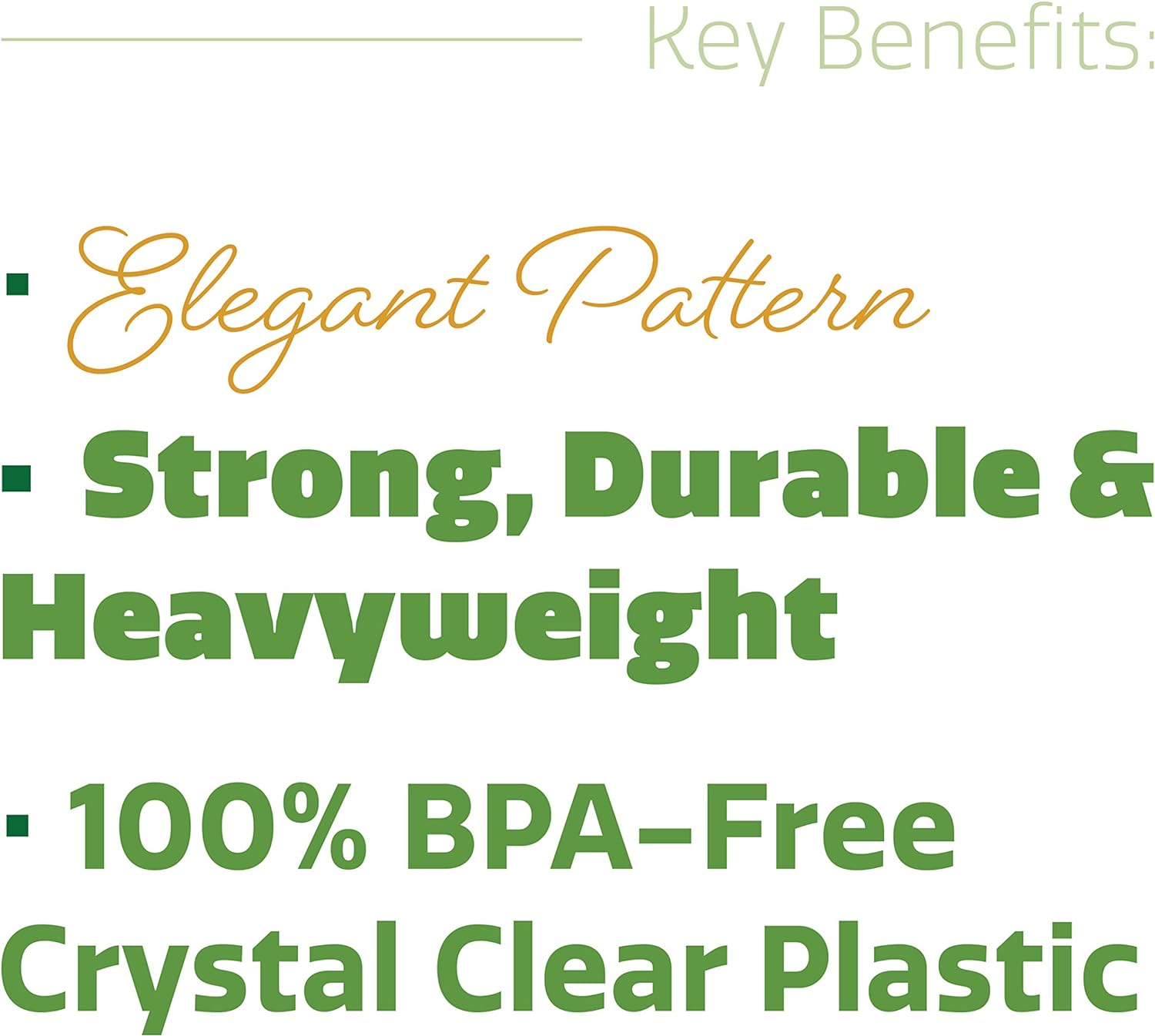 Comfy Package [300 Pack] Heavyweight Disposable Clear Plastic Knives - Image 3